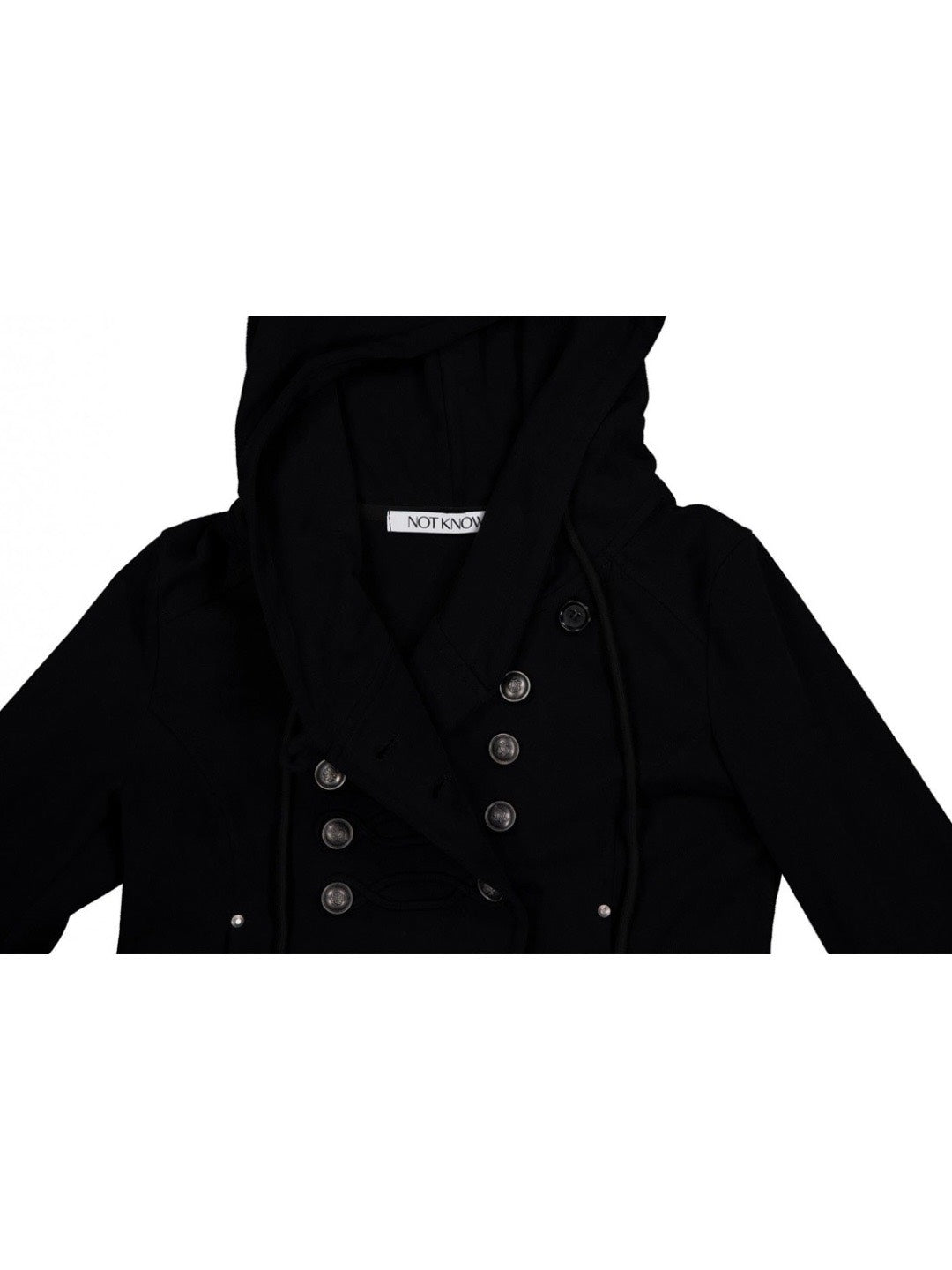 【NOT KNOWING】Layered Napoleon Hood Jacket