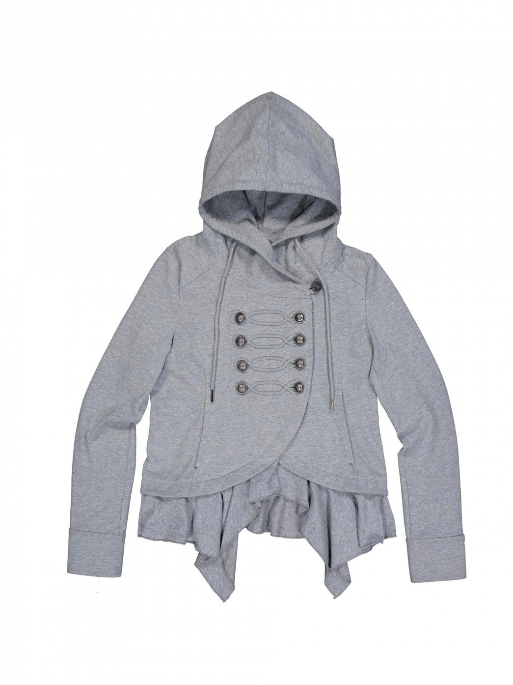 【NOT KNOWING】Layered Napoleon Hood Jacket