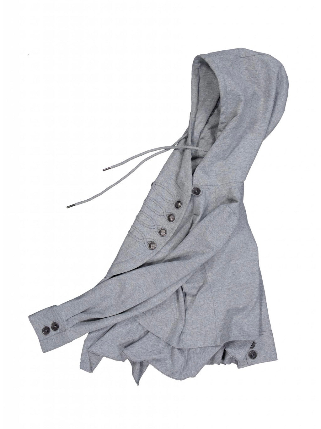 【NOT KNOWING】Layered Napoleon Hood Jacket