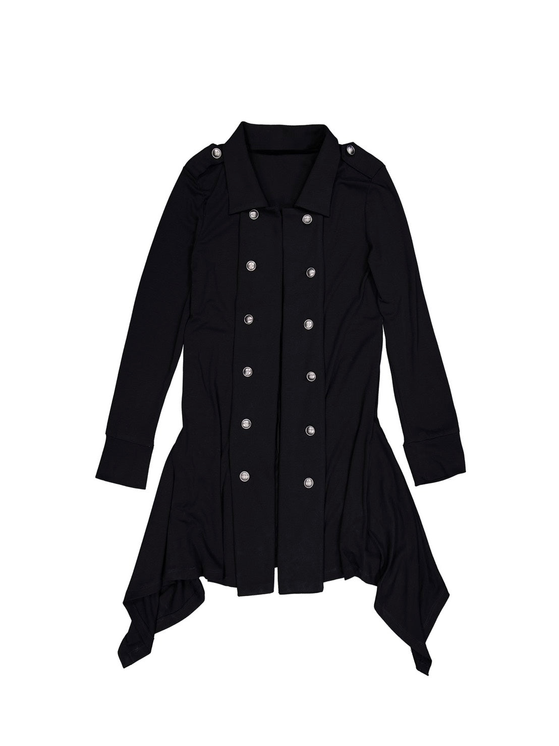 【NOT KNOWING】Double Button Jersey Cardigan