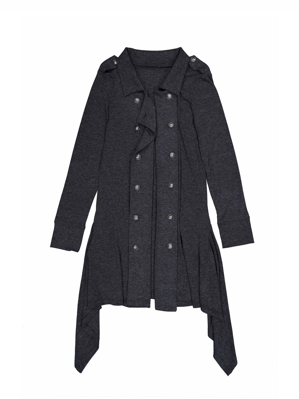 【NOT KNOWING】Double Button Jersey Cardigan