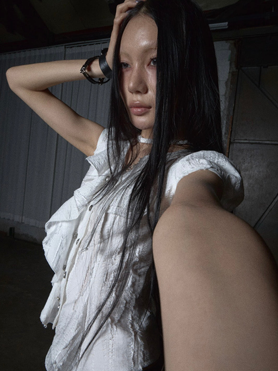 【NOT KNOWING】Mili Grunge Blouse