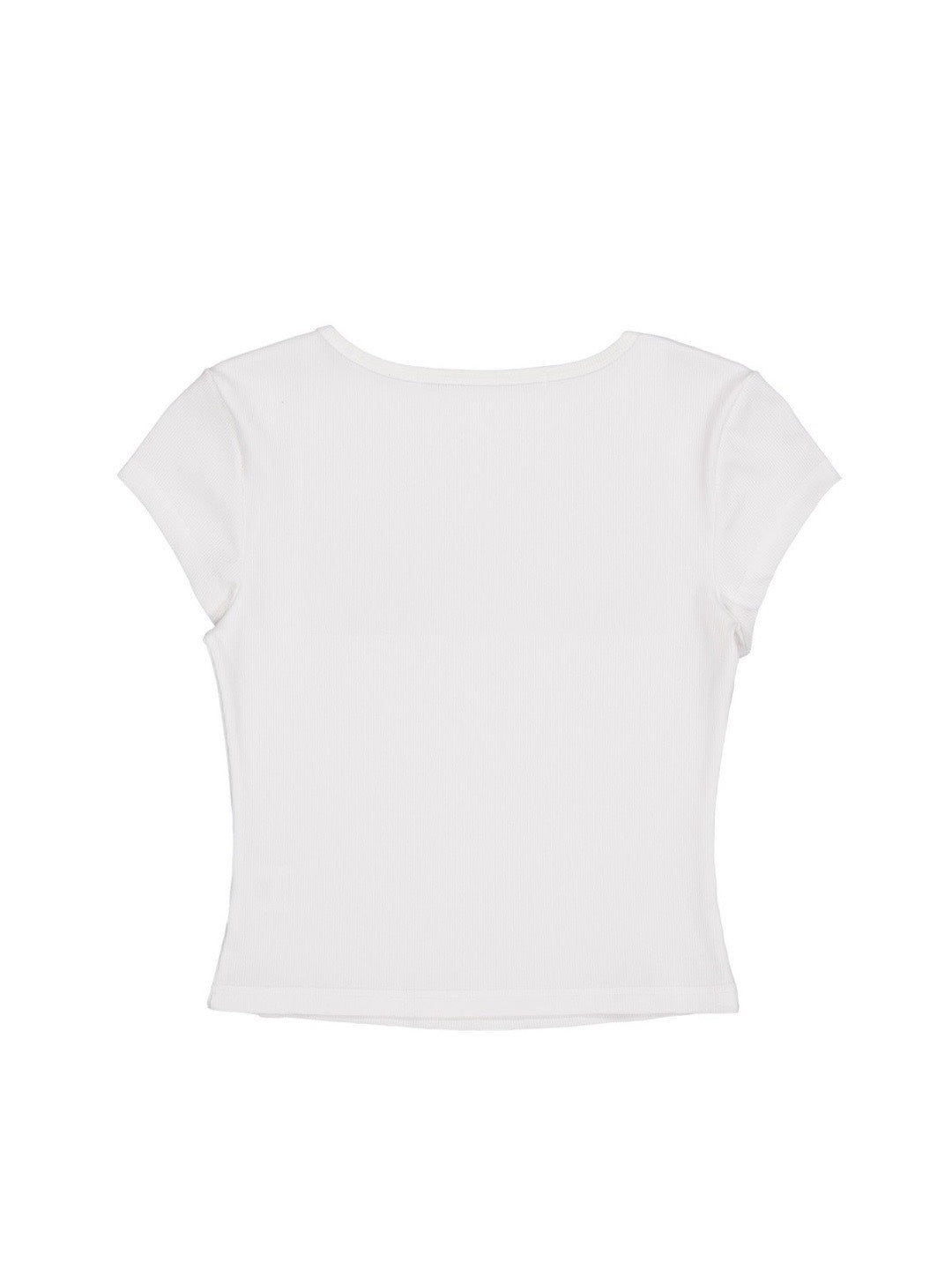 【NOT KNOWING】Scoop Neck Tee