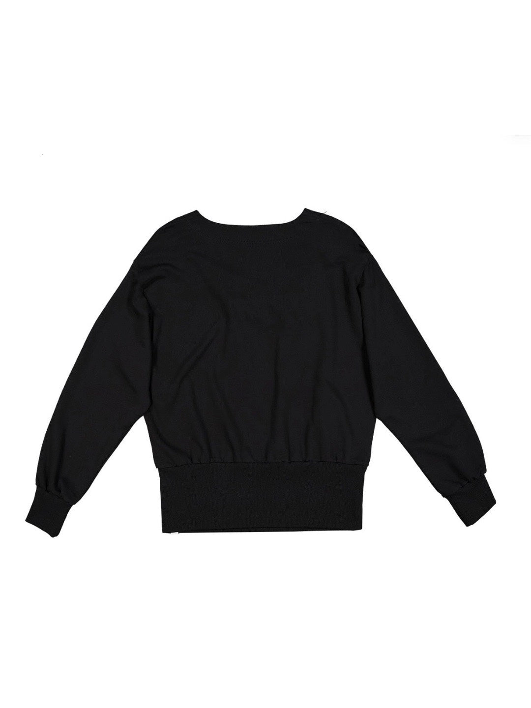 【NOT KNOWING】Deep Cowl Neck Sweatshirt