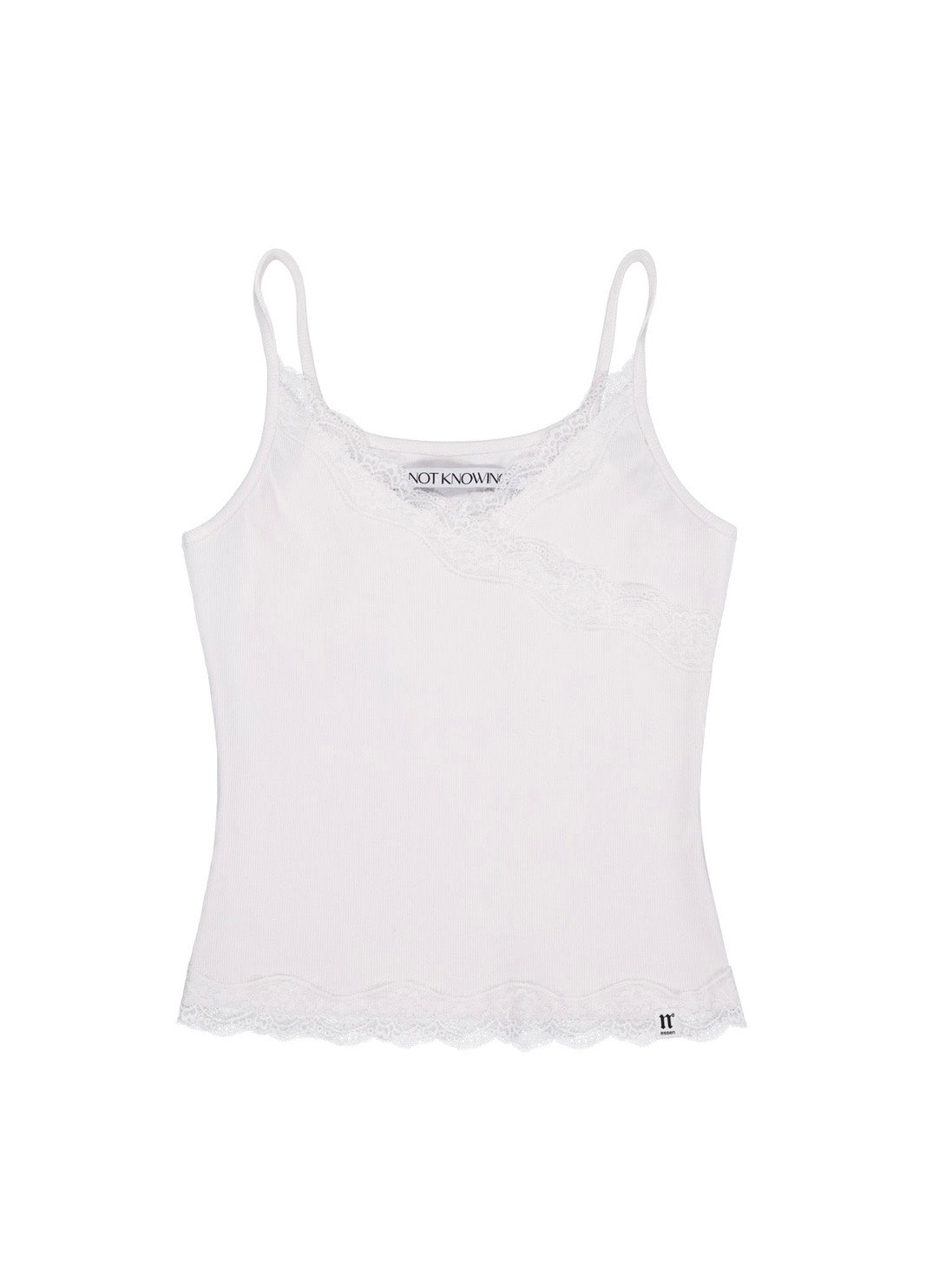 【NOT KNOWING】Lace Layered Cami Set