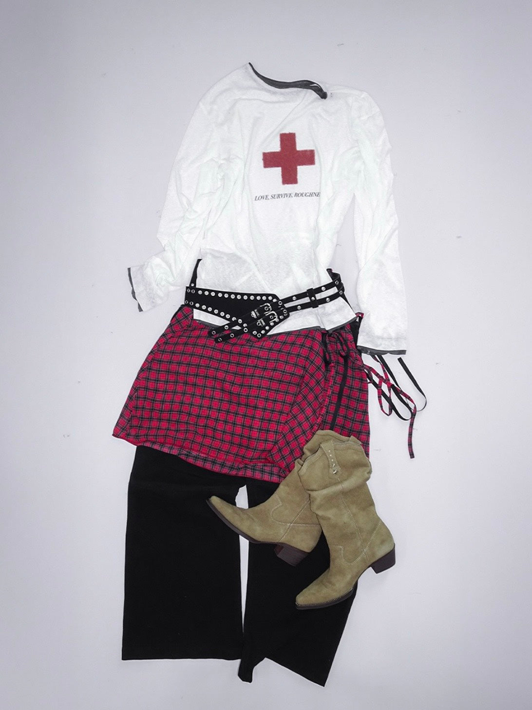 【ROUGH NECK】Gun Eyelet Belt