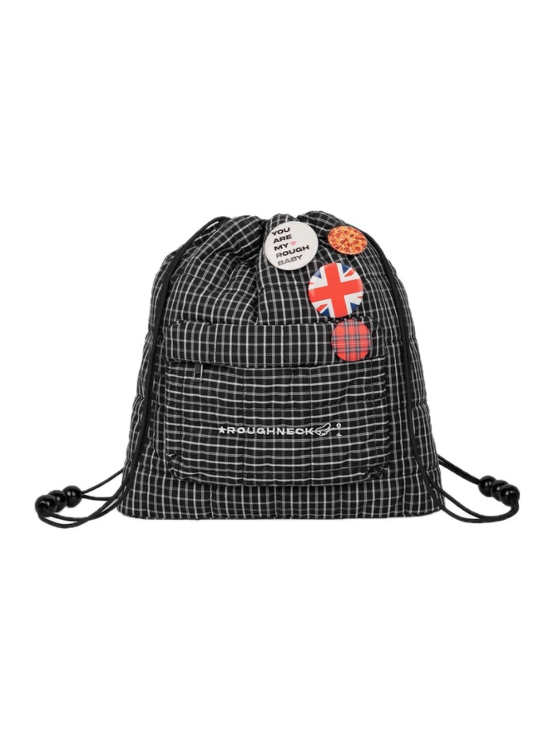 【ROUGH NECK】
Check String Backpack