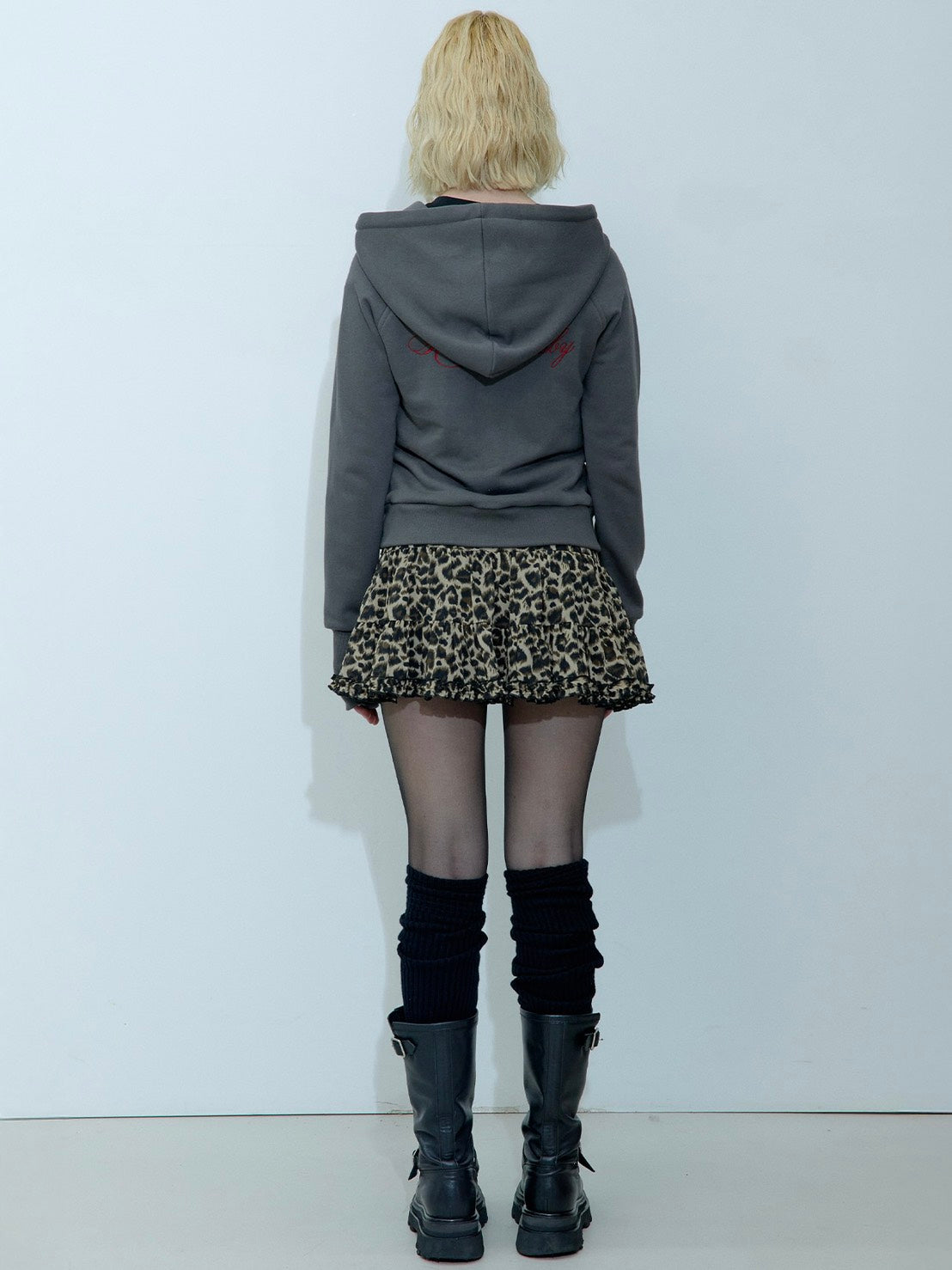 【ROUGH NECK】
LEOPARD TUTU SKIRT