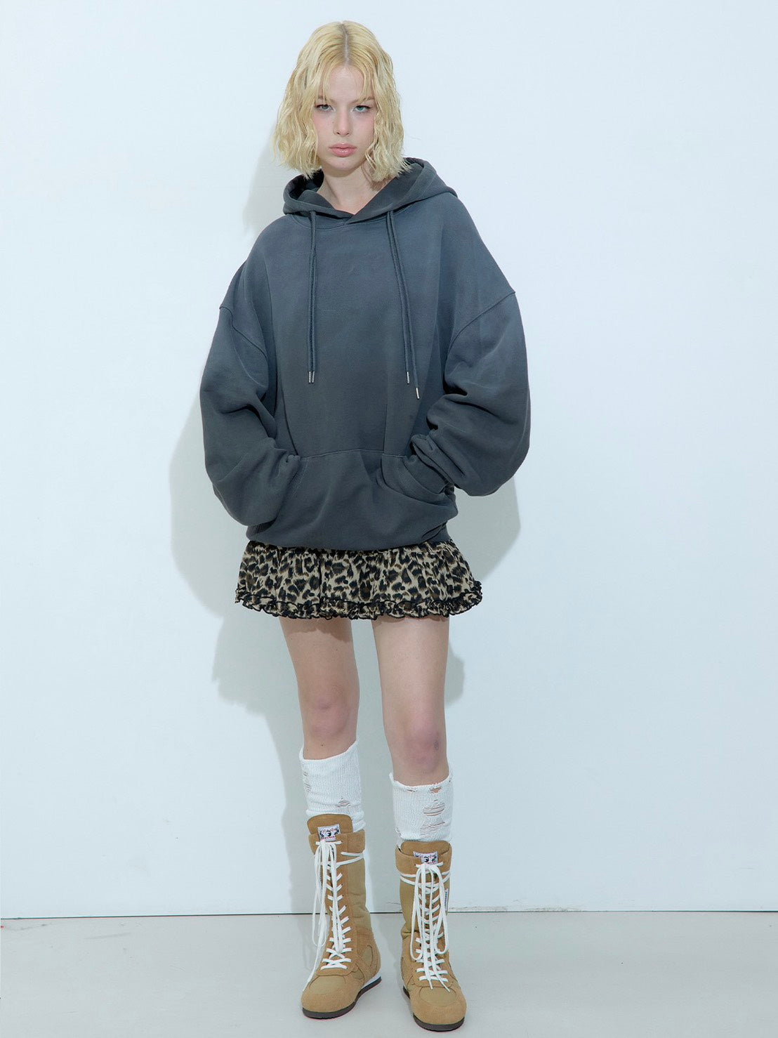 【ROUGH NECK】
LEOPARD TUTU SKIRT