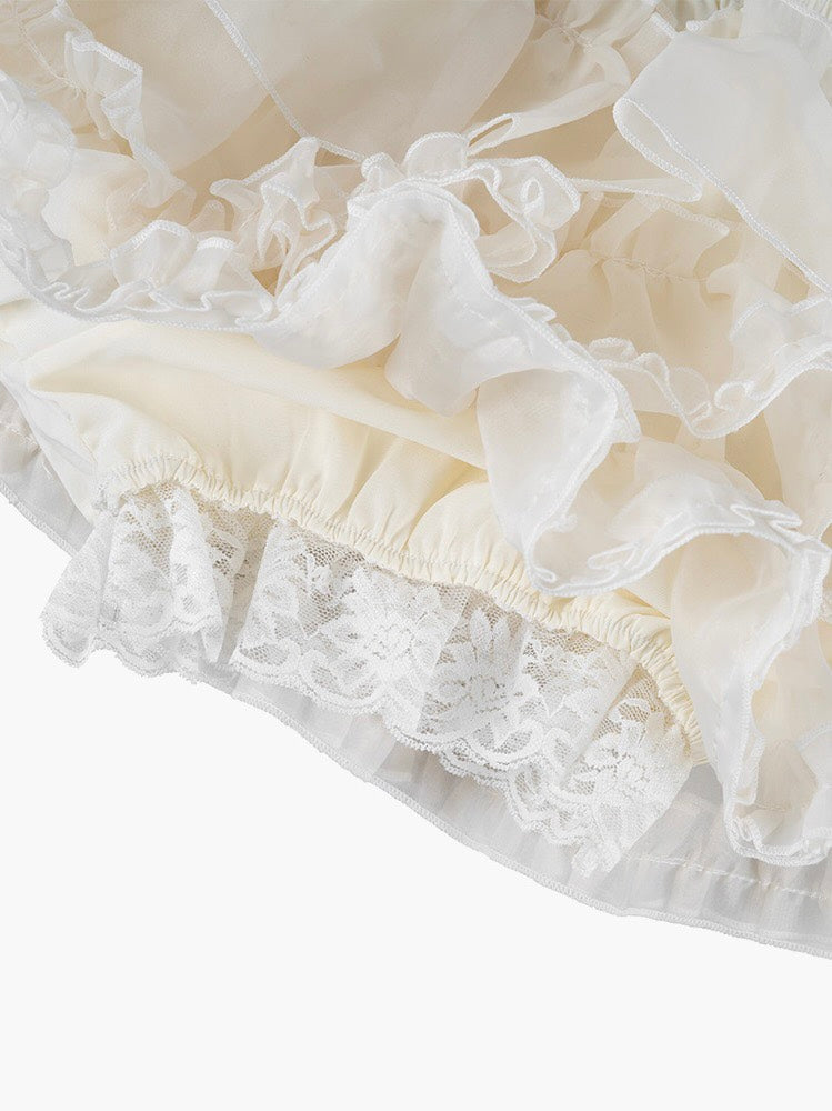 【ROUGH NECK】TUTU PANTS SKIRT