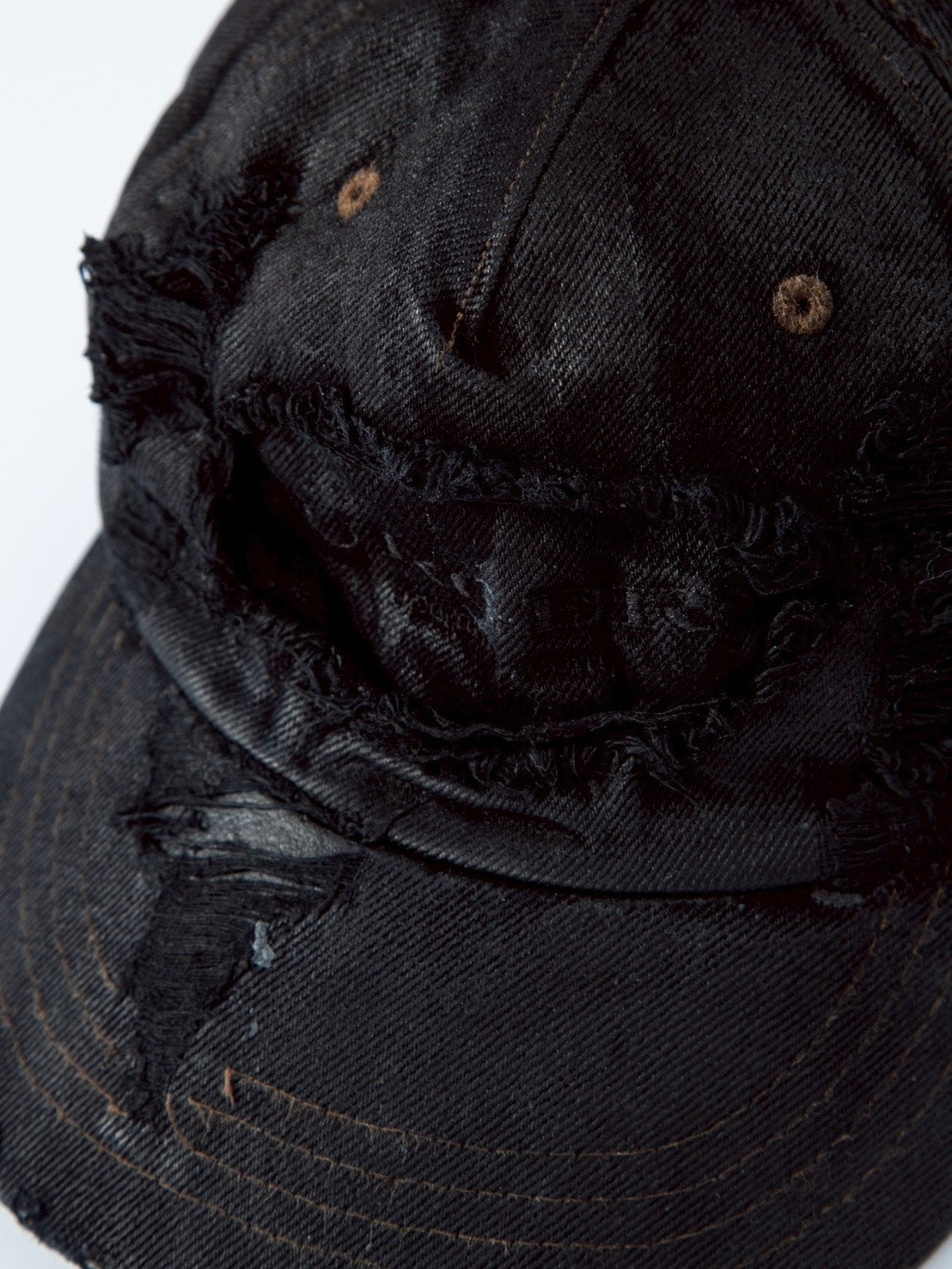 【SURGERY】surgery destroyed denim cap