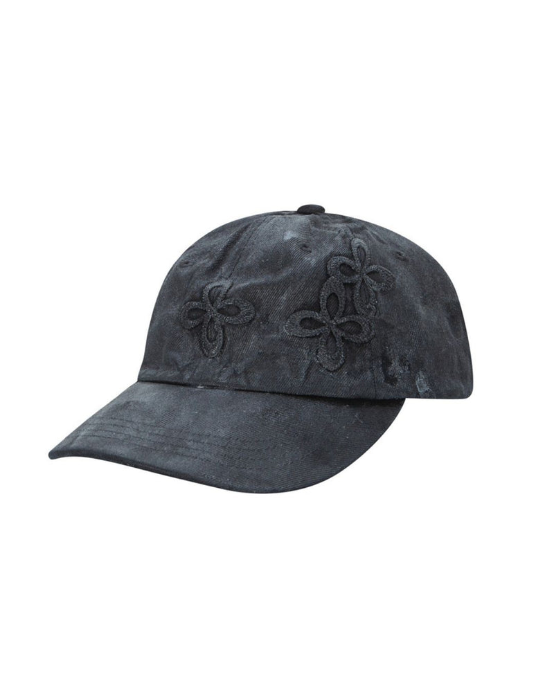 【SURGERY】surgery clover leather patch cap