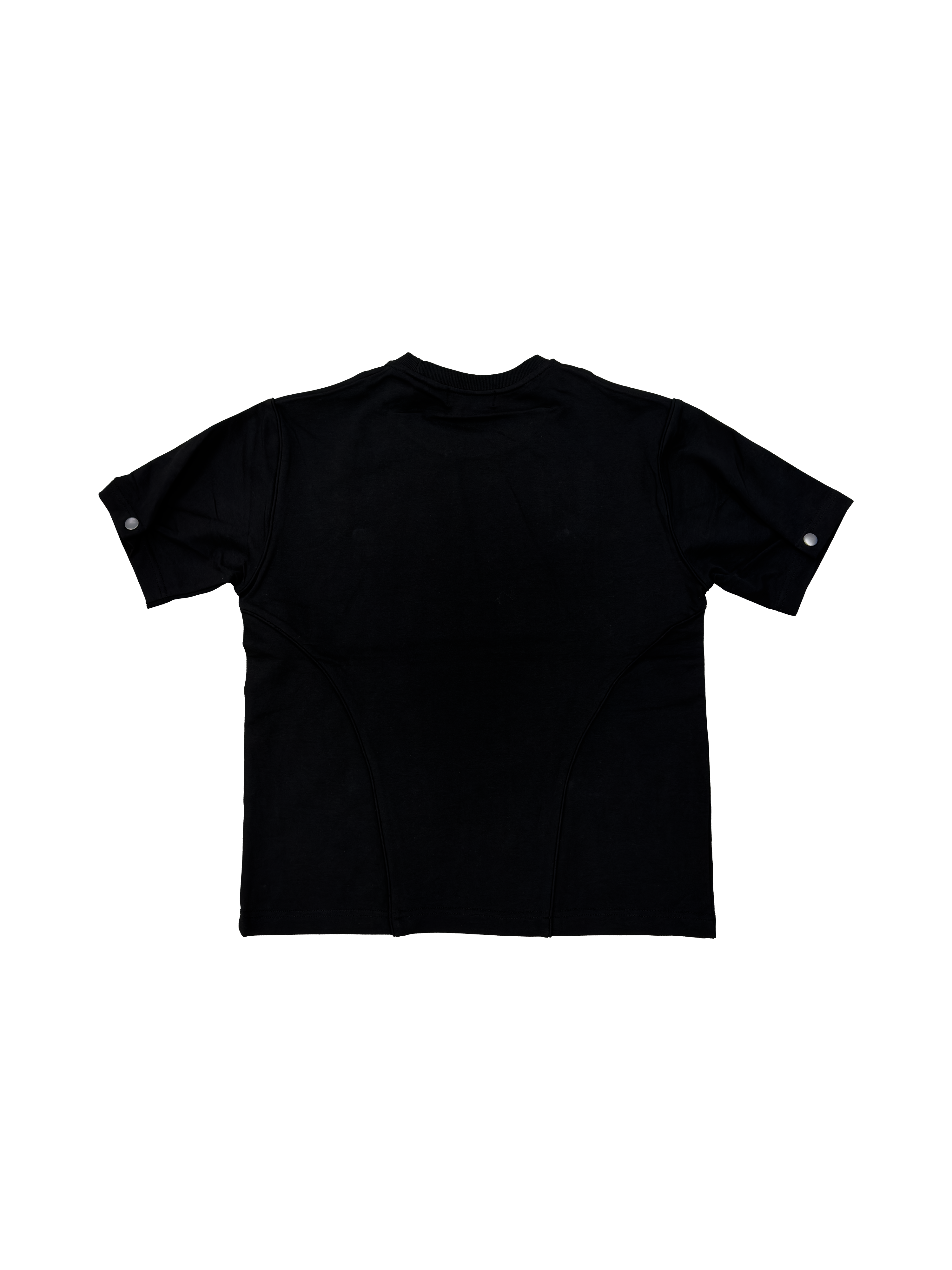 6/5 19:00先行発売【Rosen Kreuz】DISTRESSED EYELET PANEL T-SHIRT