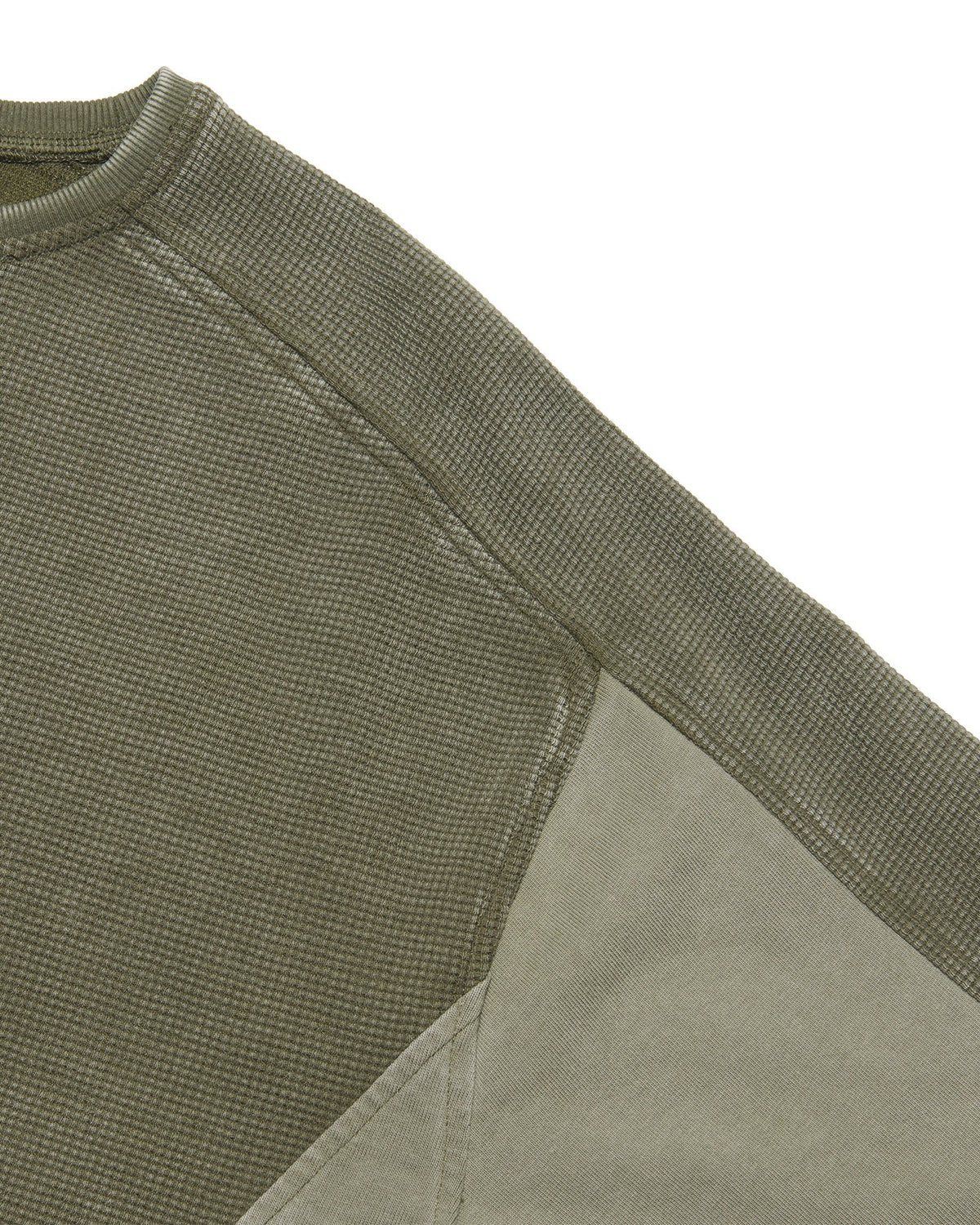 【NOMANUAL】TRACE WAFFLE LONG SLEEVE TEE