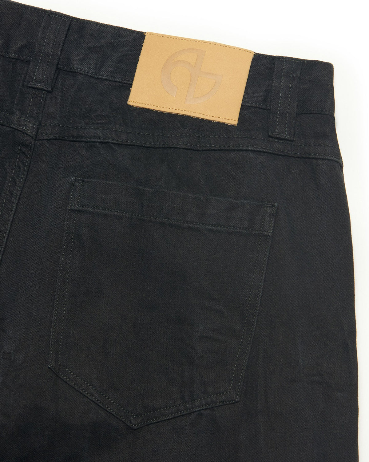 【NOMANUAL】WASHED CRACK DENIM PANTS