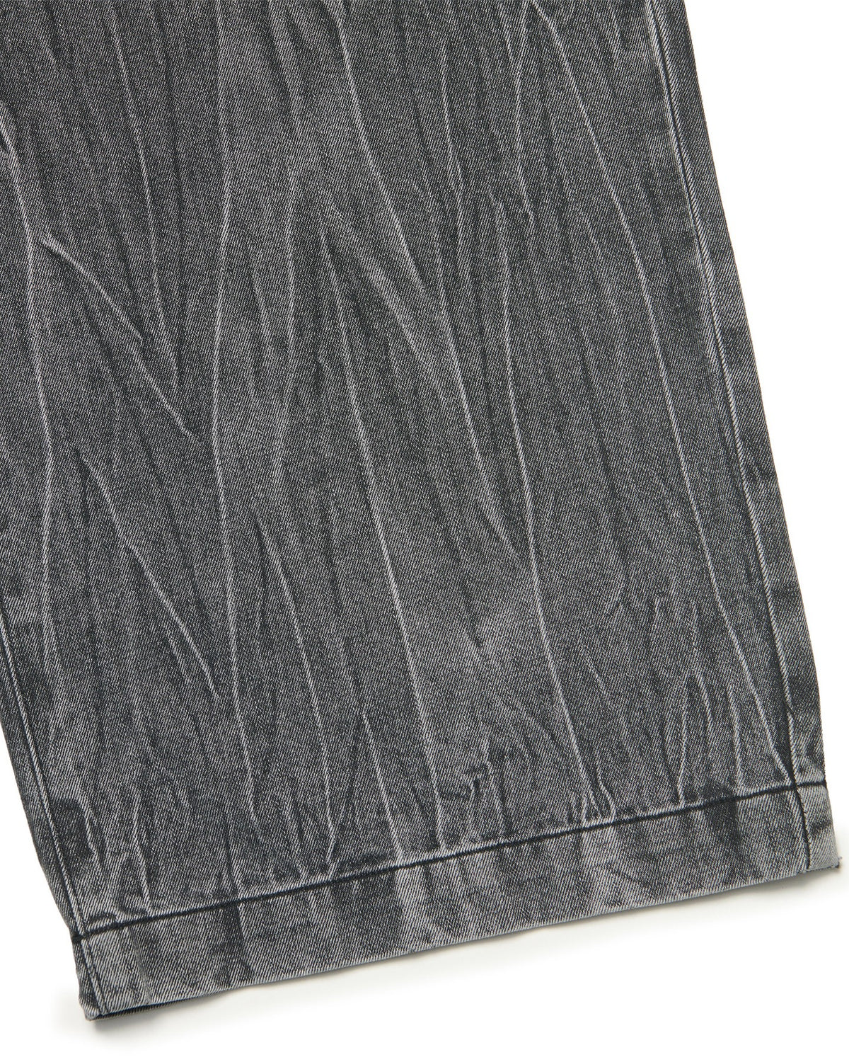 【NOMANUAL】WASHED CRACK DENIM PANTS