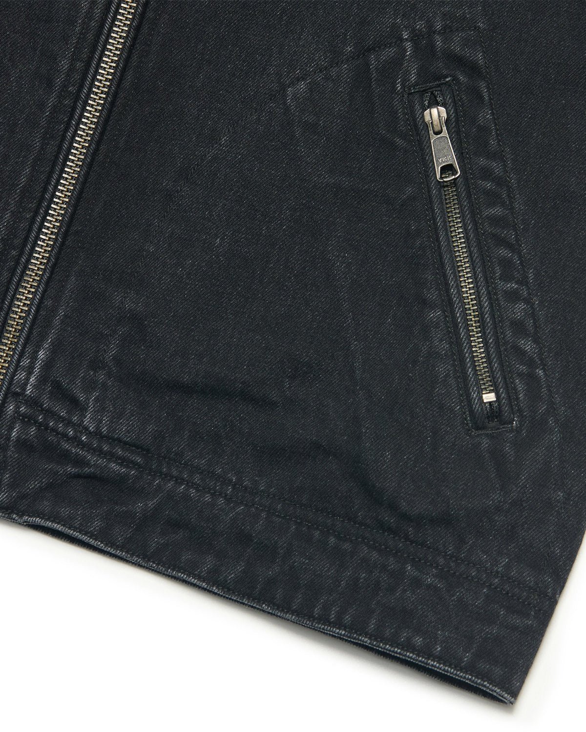 【NOMANUAL】WASHED DENIM WORK JACKET
