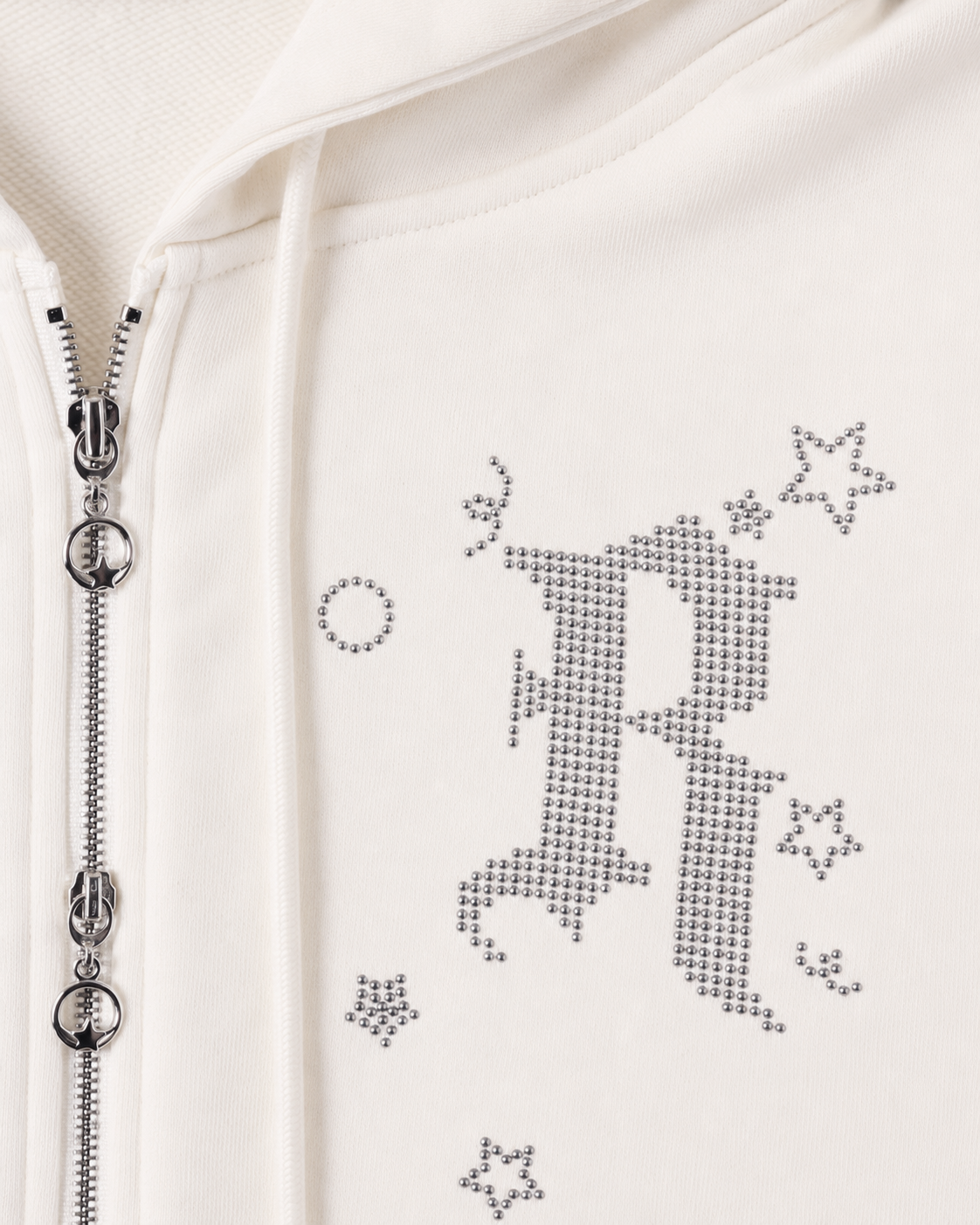 【runningHIGH】EAR ZIP UP HOODIE