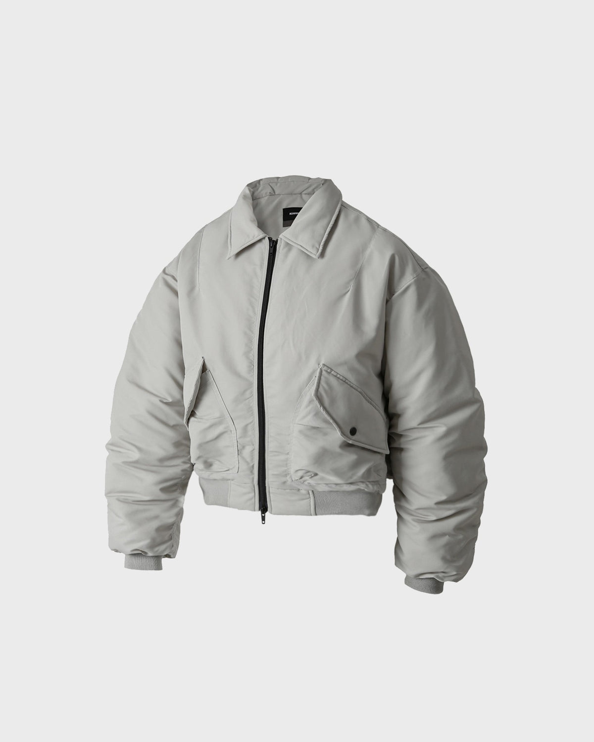 【roaringrad】26 Shirring Crop Bomber